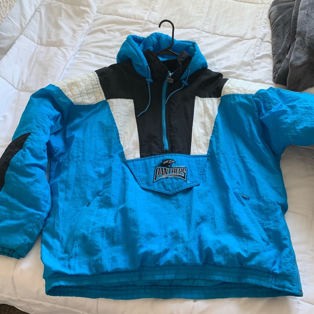 STARTER JACKET CAROLINA PANTHERS